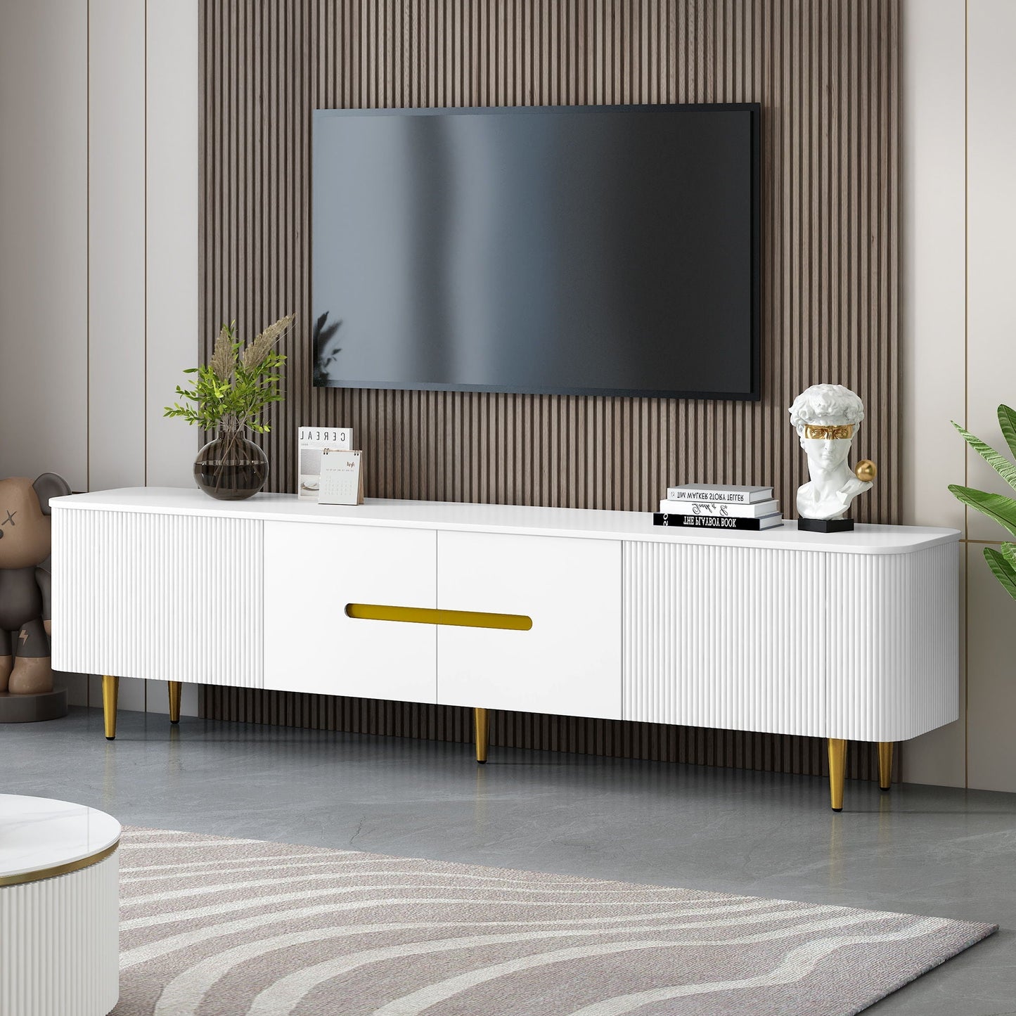 Minimalist TV Stand For TVs Up To 85"
