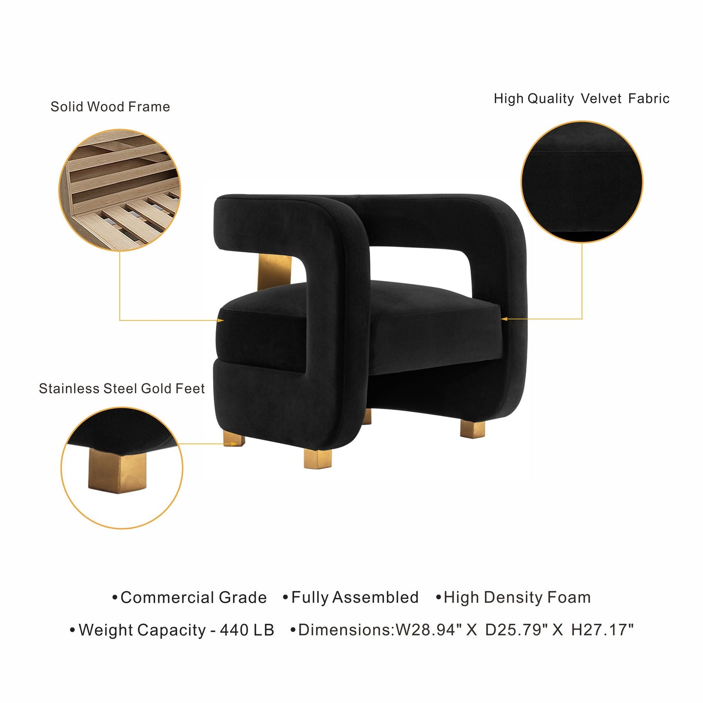 Amirah - Lounge Chair