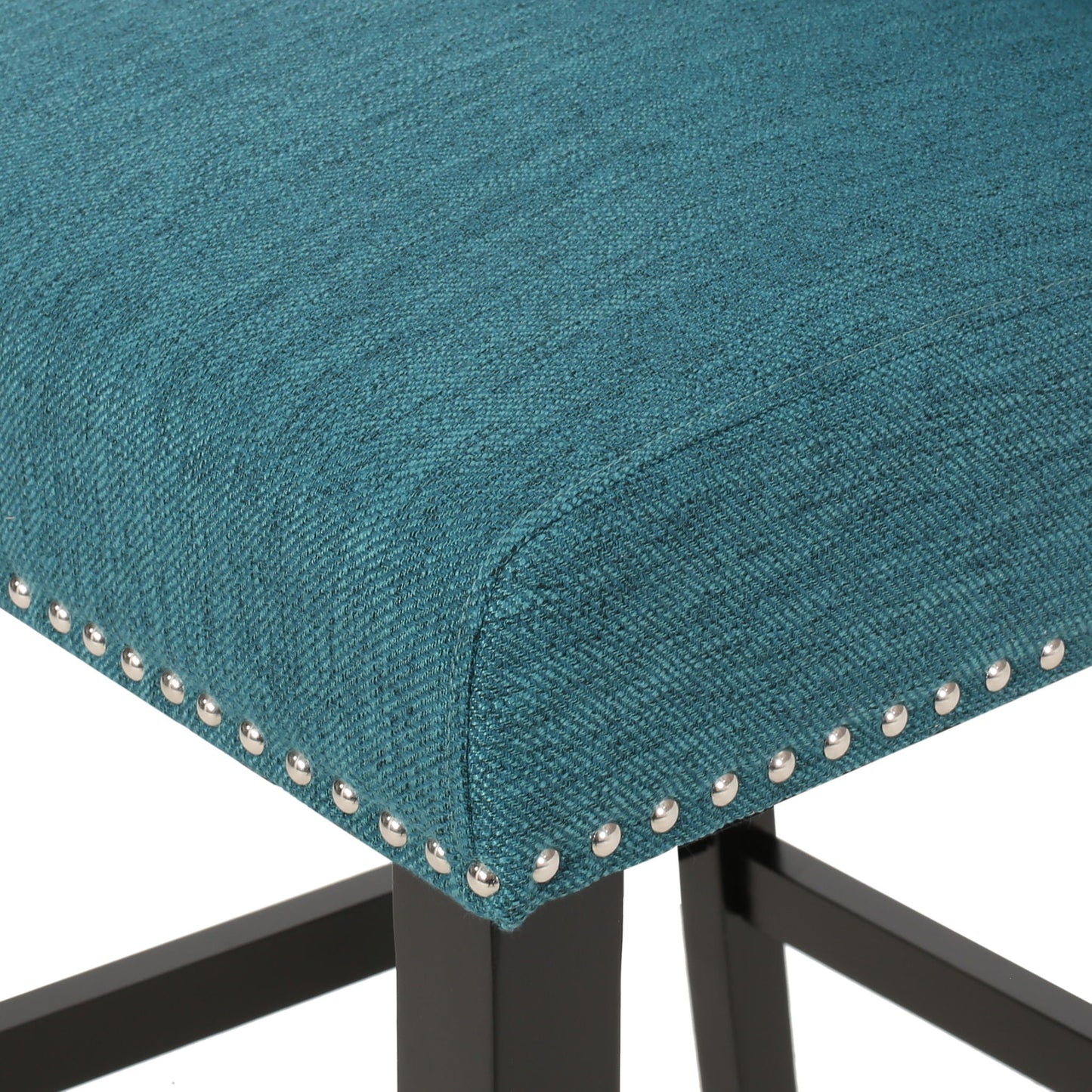 Vienna Contemporary Fabric Tufted Wingback Counter Stools (Set of 2)