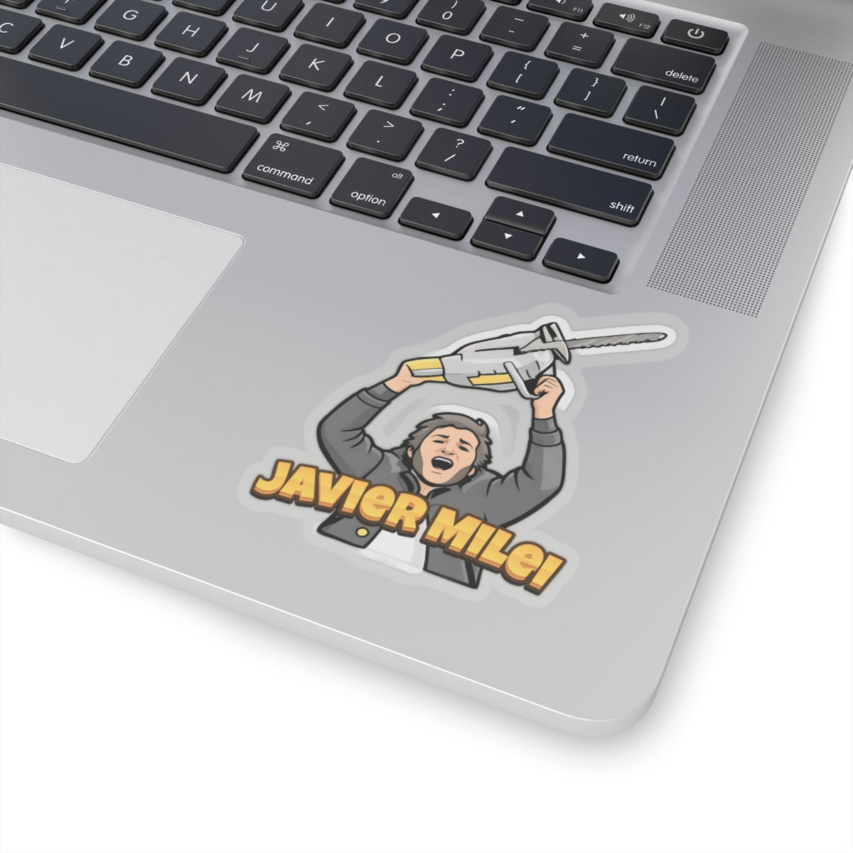 Javier Milei Chainsaw Stickers - 4LibertyShop.com