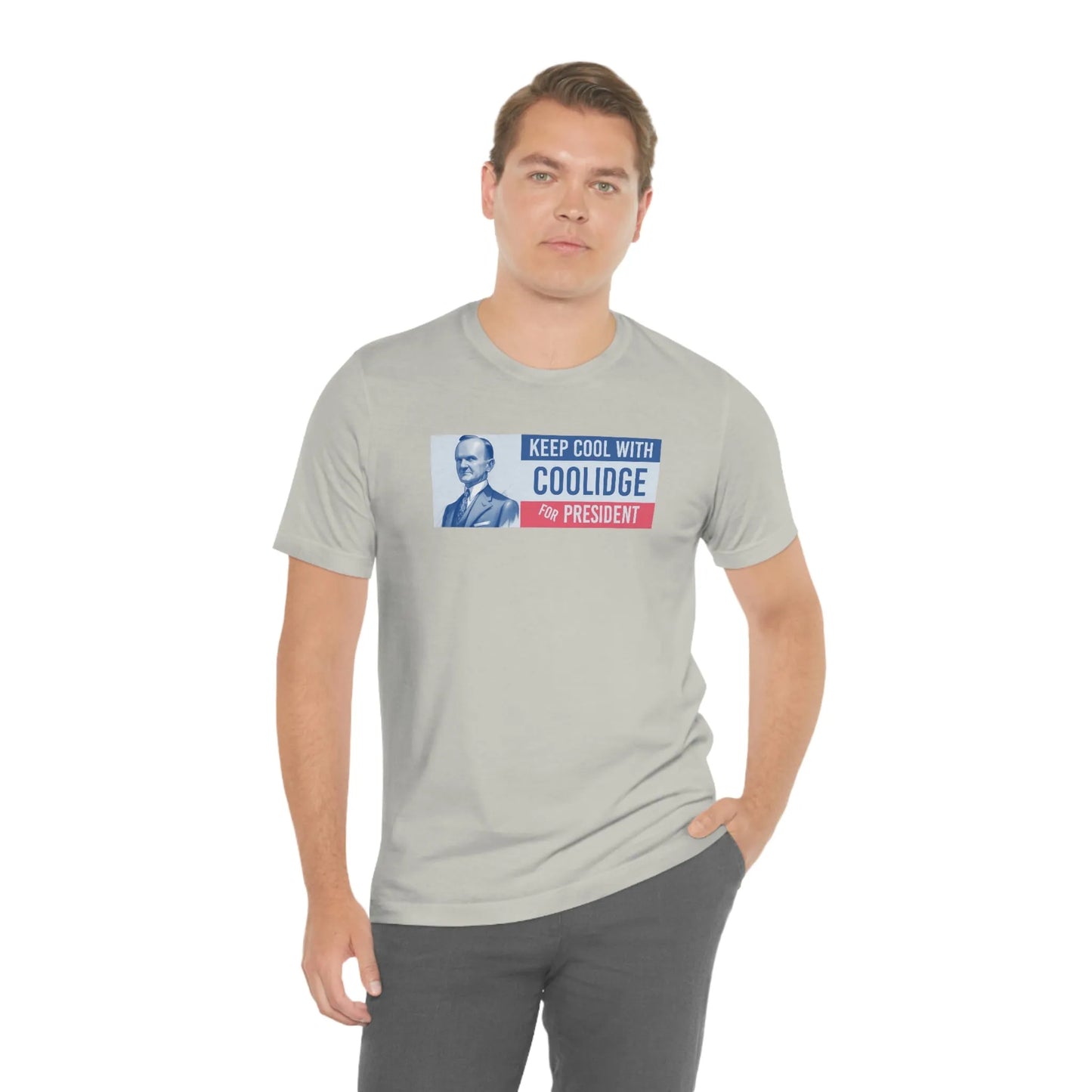 Keep Cool With Coolidge For President Calvin Coolidge T-Shirt