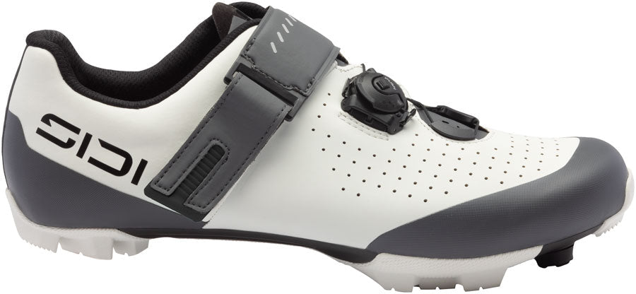 SIDI Physis Mountain Clipless Shoes - Men's Ice White/Anthracite 46