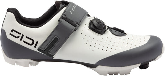 SIDI Physis Mountain Clipless Shoes - Men's Ice White/Anthracite 41.5
