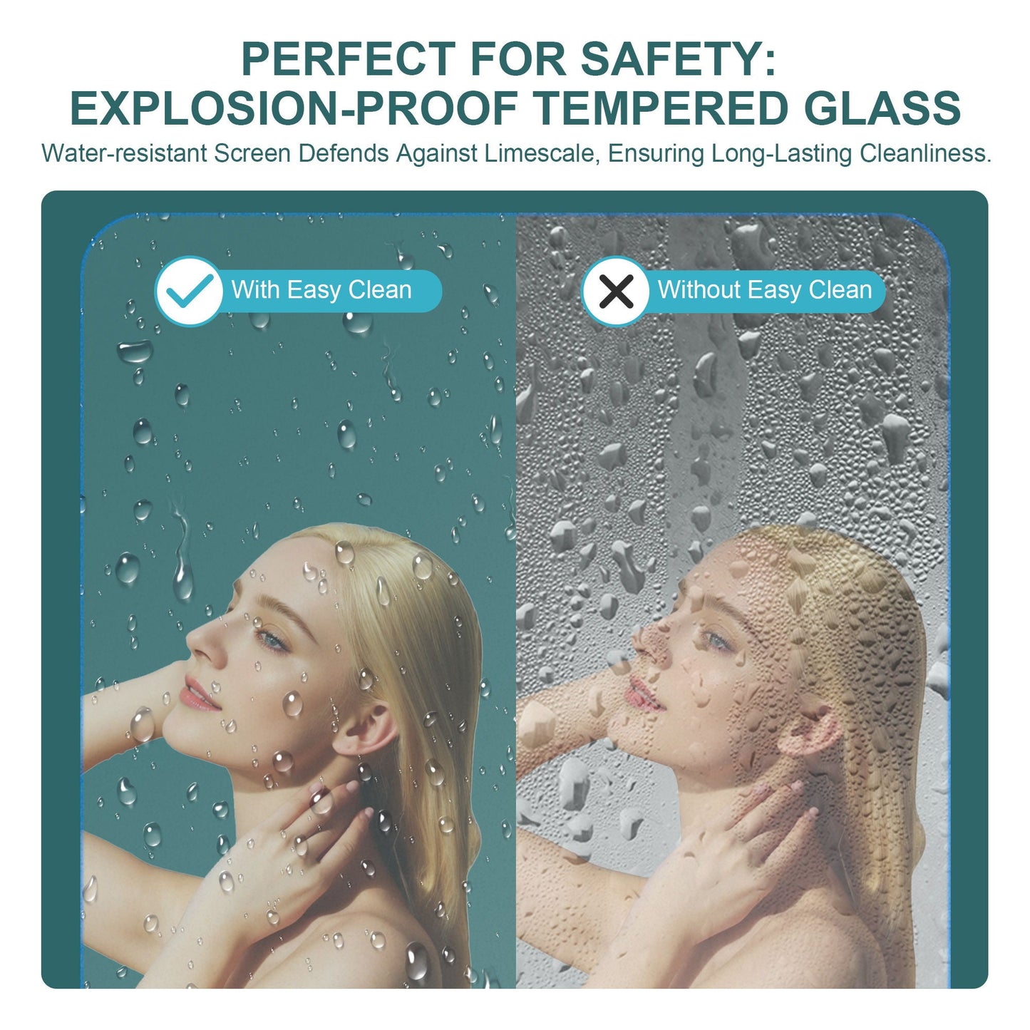 Diamond Shaped Corner Shower Door, Inward Sliding, Stainless Steel Frame