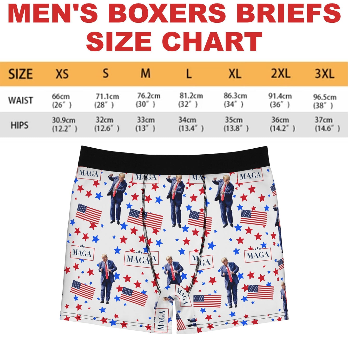 Trump Make America Great Again Boxer Briefs, Trump Christmas Gift, Republican Gift 681825 - GOP