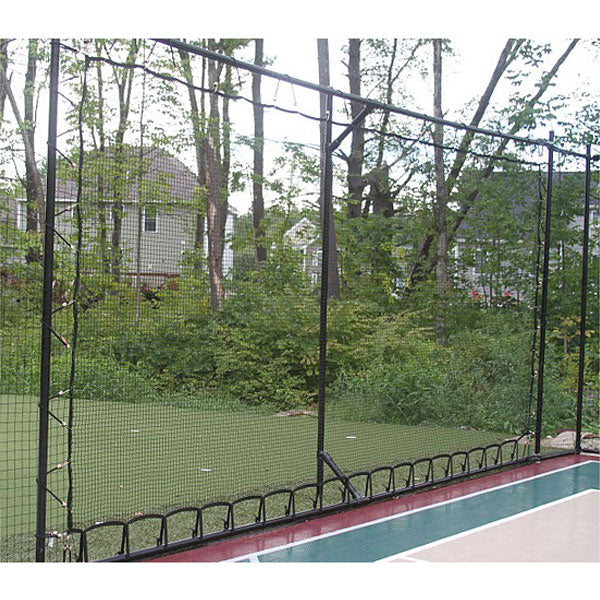 Tennis Court Rebounder with Net and Frame | 10' W or 20' W