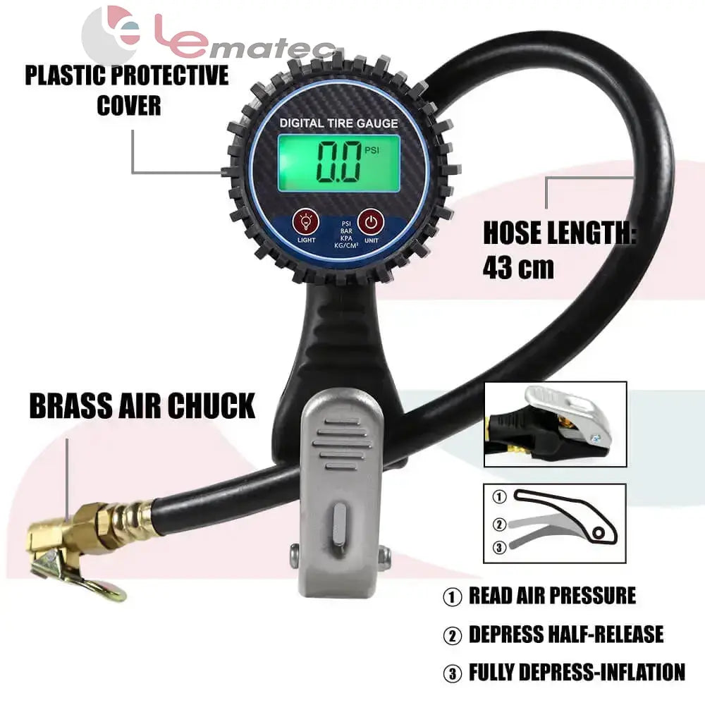 DTI-13G Digital Tire Inflator | Heavy Duty Precision