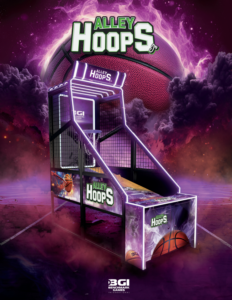 Alley Hoops Junior Basketball Arcade Game by Benchmark Games