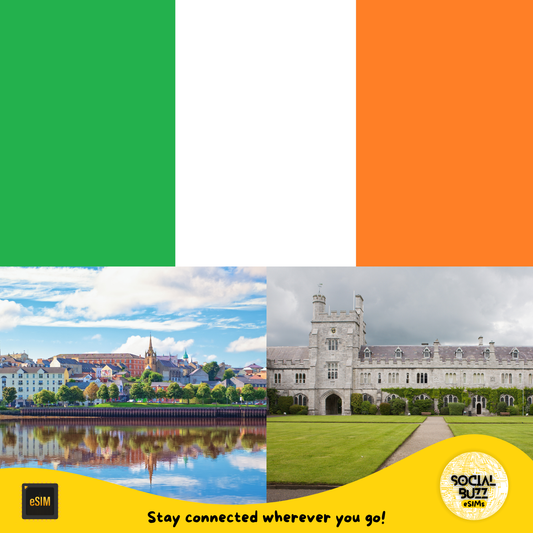Ireland eSIM Internet Data Plan