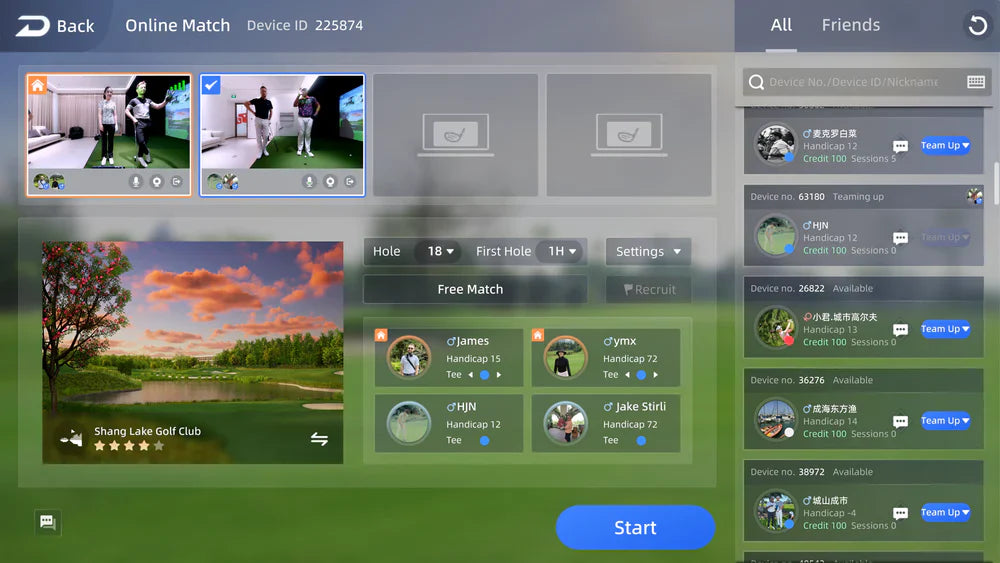 GolfJoy 3 in 1 Smart Pole