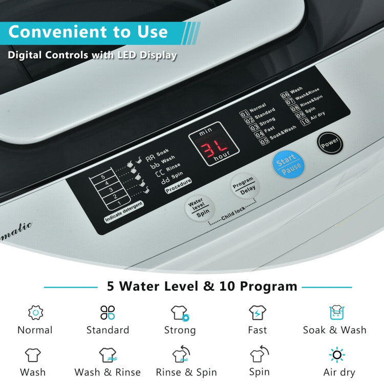 Portable Washer w/ Drain Pump