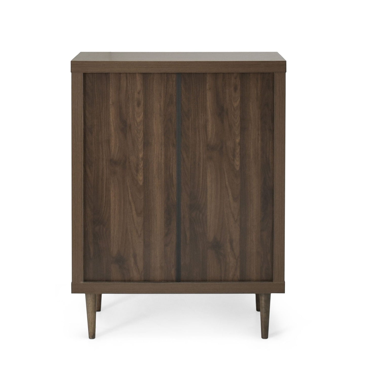 Farhart Mid Century Modern 4 Drawer Dresser - Walnut
