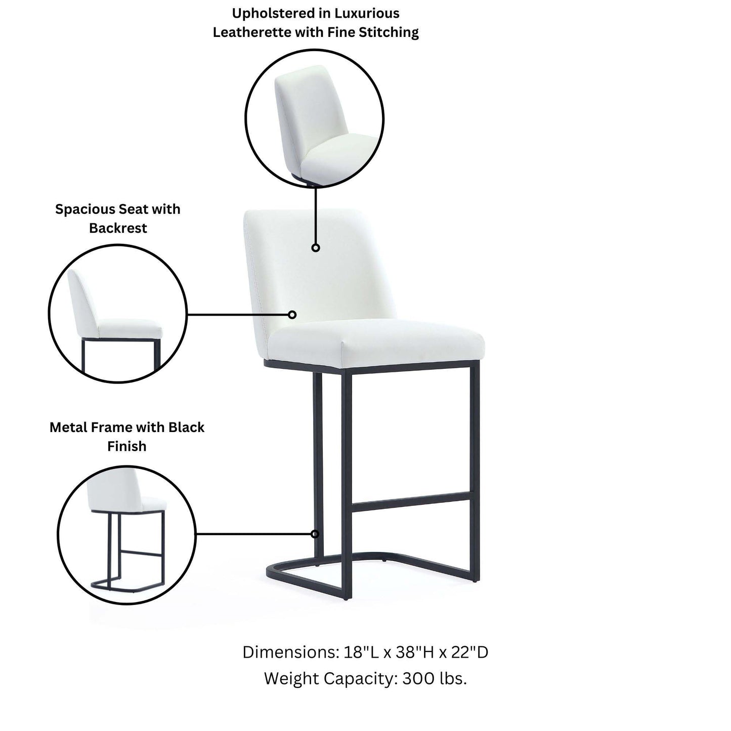 Serena - Counter Stool
