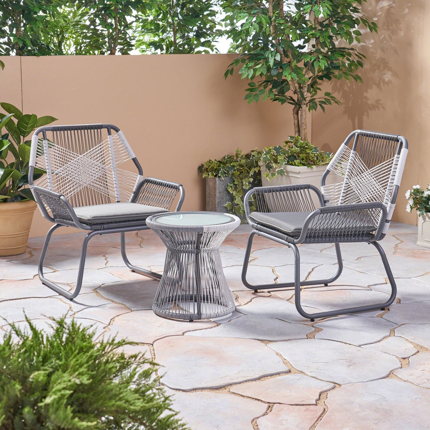 Milan 3PC Chat Set