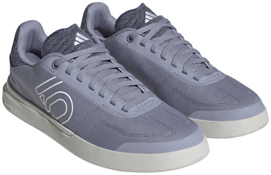 Five Ten Sleuth Deluxe Canvas Flat Shoes - Women's Silver Violet/Ftwr White/Coral 9.5