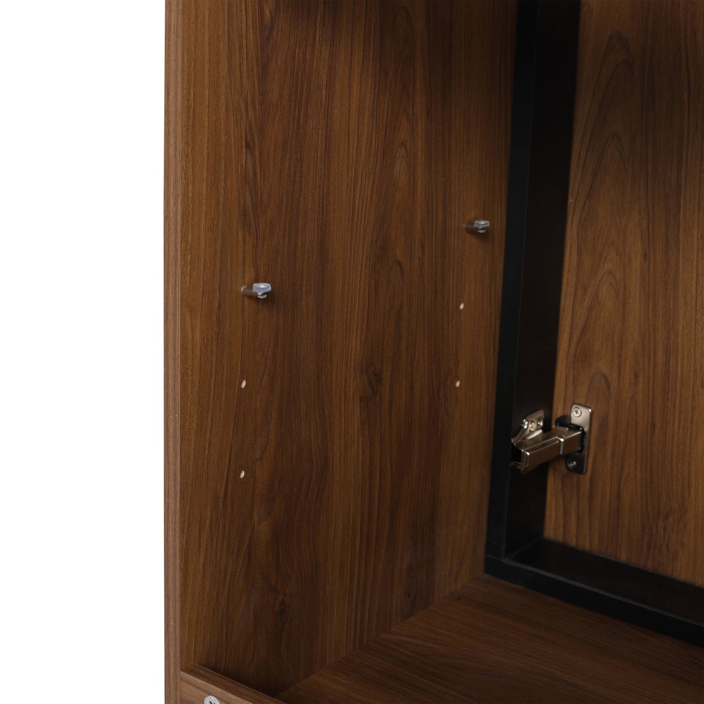 Modern Bathroom Vanity With Top Sink, Engineered Wood Storage Cabinet