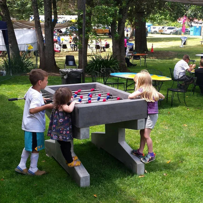 Stone Age Concrete Outdoor Foosball Table
