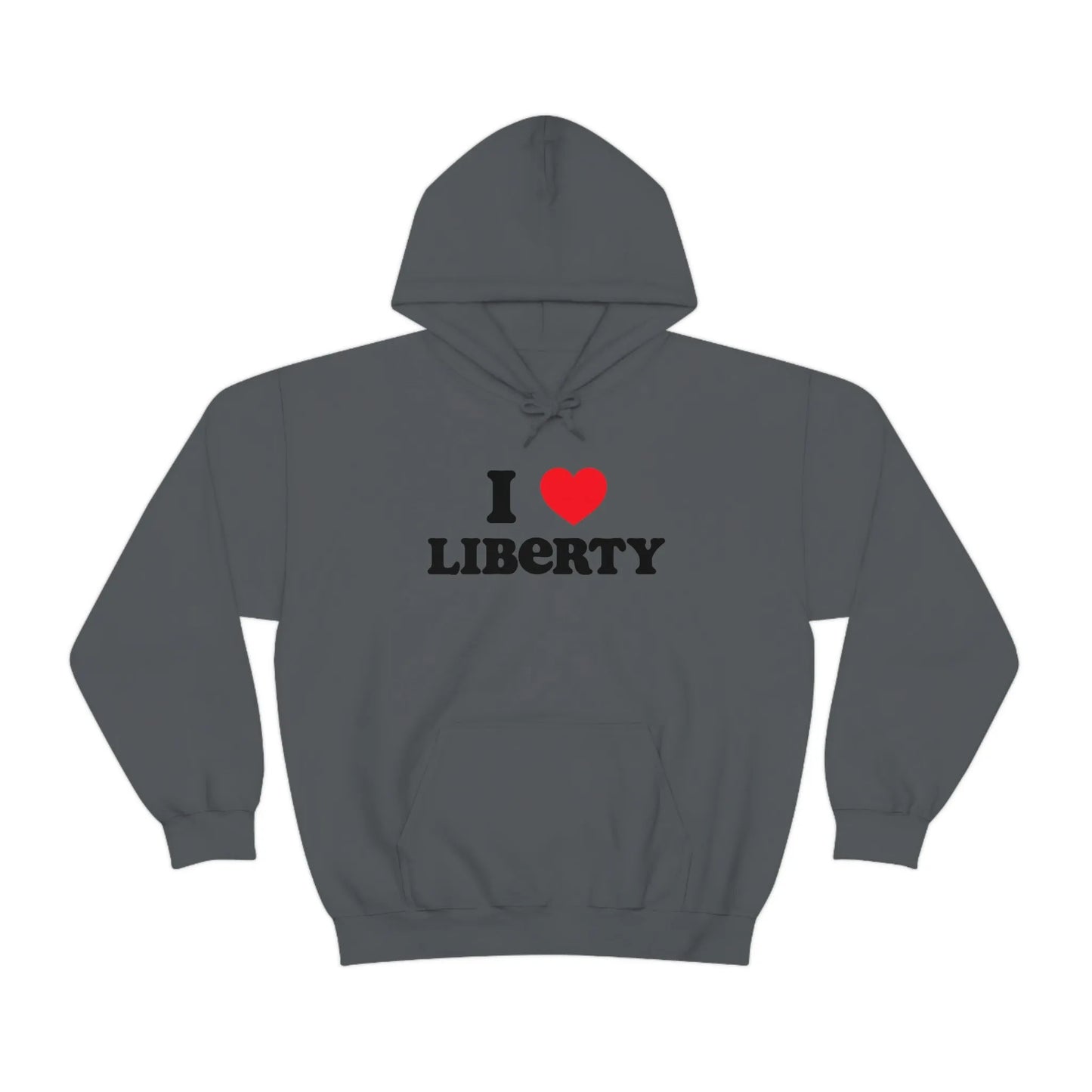 I Heart Liberty Unisex Heavy Blend™ Hooded Sweatshirt