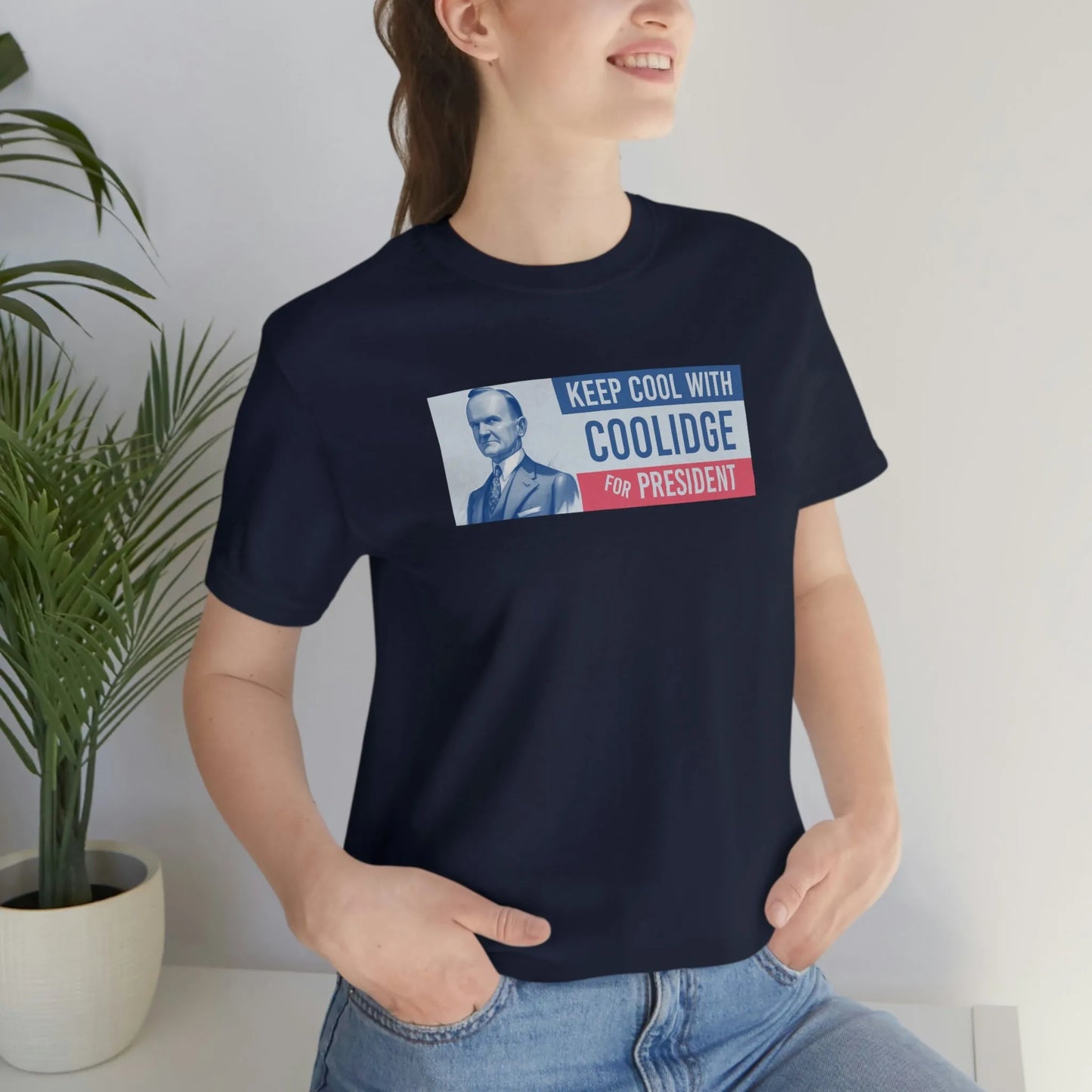 Keep Cool With Coolidge For President Calvin Coolidge T-Shirt