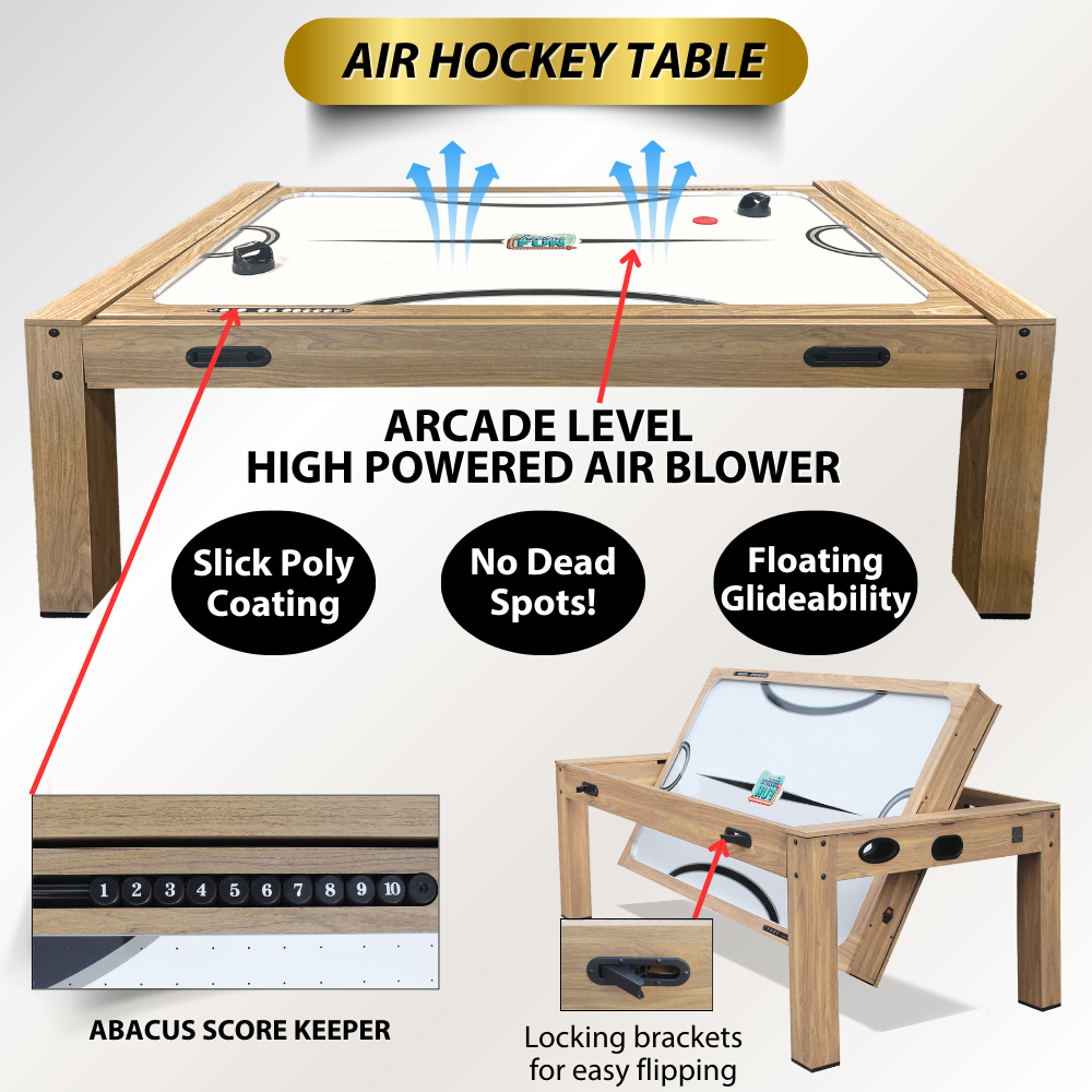 Freetime Fun "The Transformer" 4-in-1 Multi-Game Table 7'
