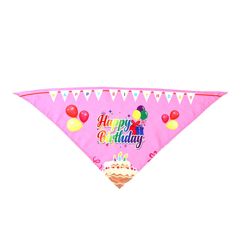 Pet Bandana for Dogs and Cats - Thanksgiving, Christmas, Halloween Pet Triangle Scarf Bib
