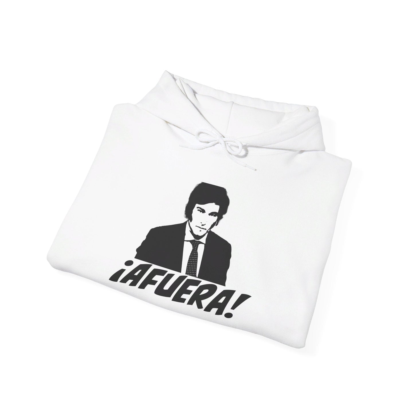 Javier Milei ¡AFUERA! Hoodie - 4LibertyShop.com
