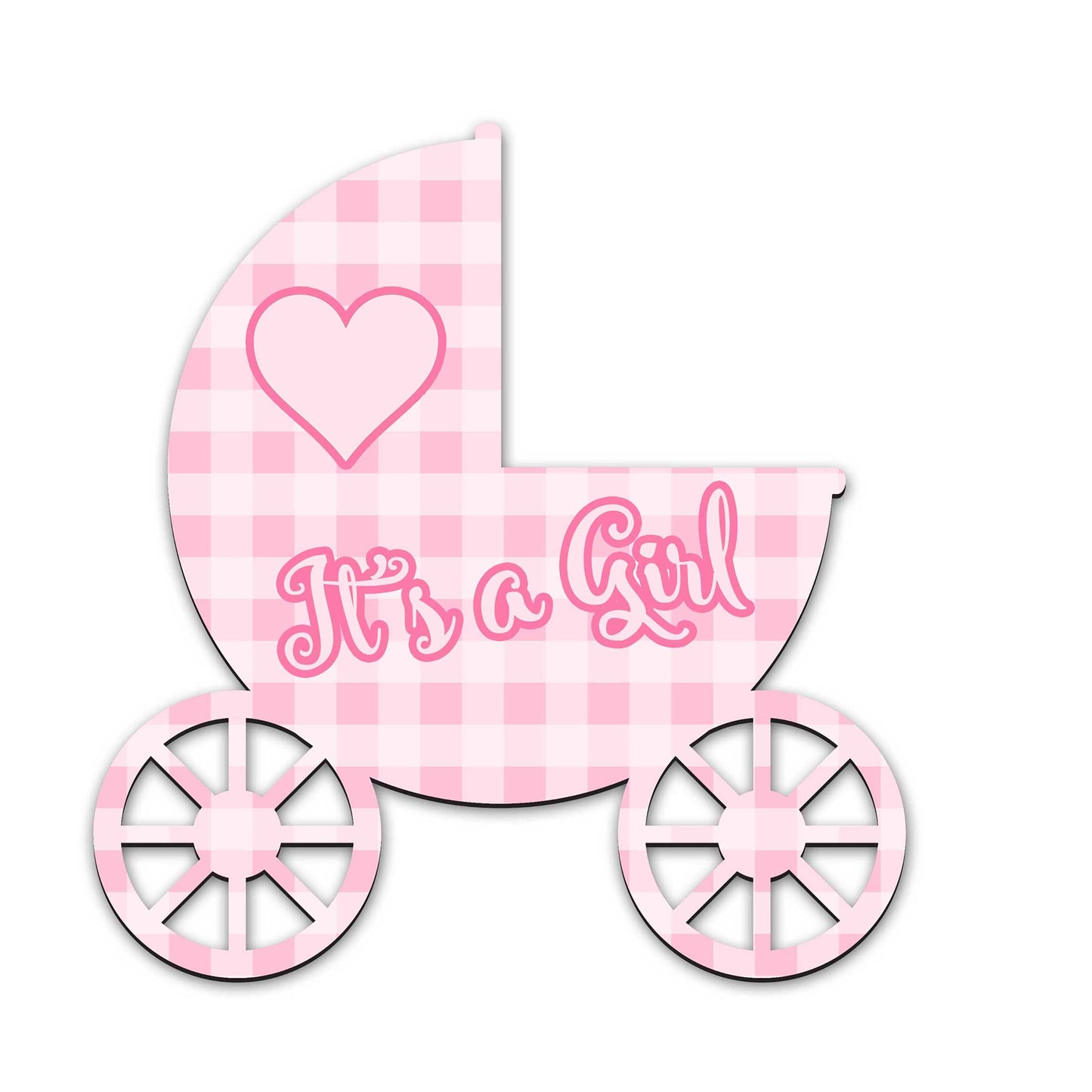It's a Girl Holiday Door Decor by G. DeBrekht - Christmas Decor - 8114045H
