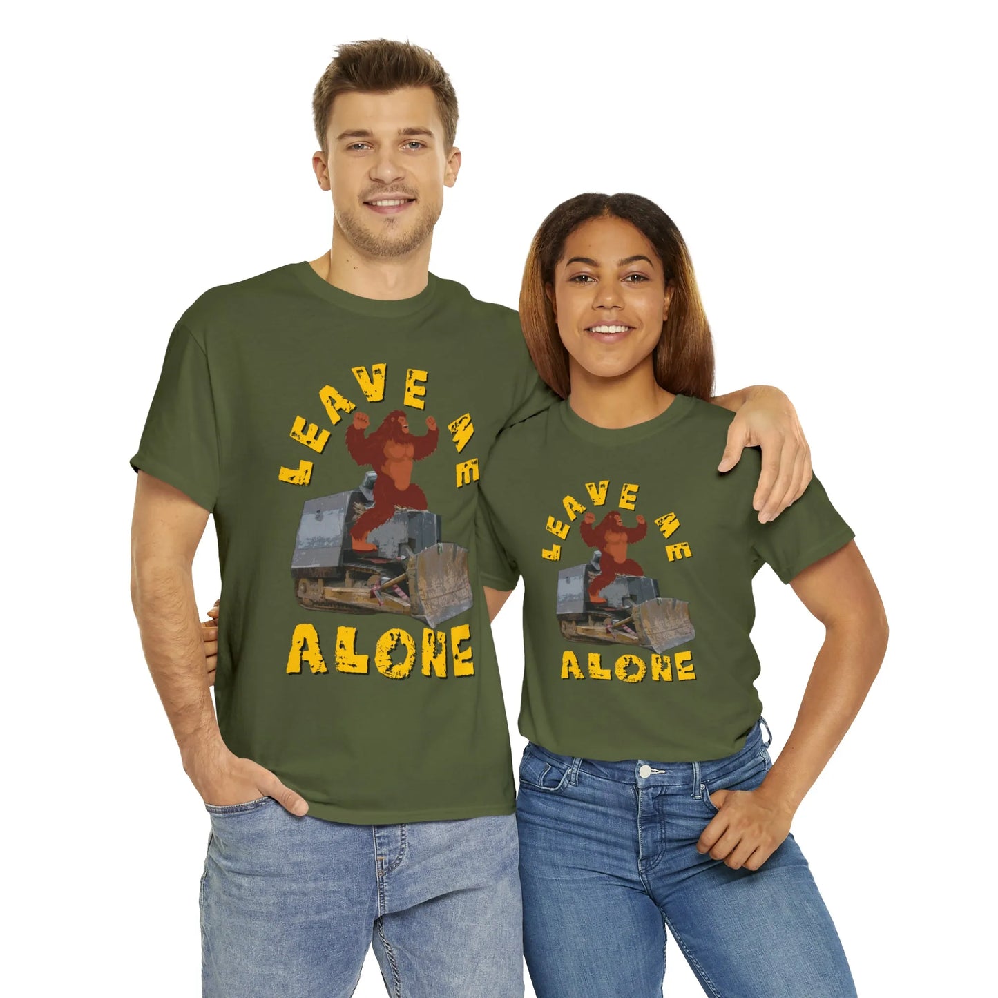 Leave Me Alone Bigfoot Killdozer T-Shirt
