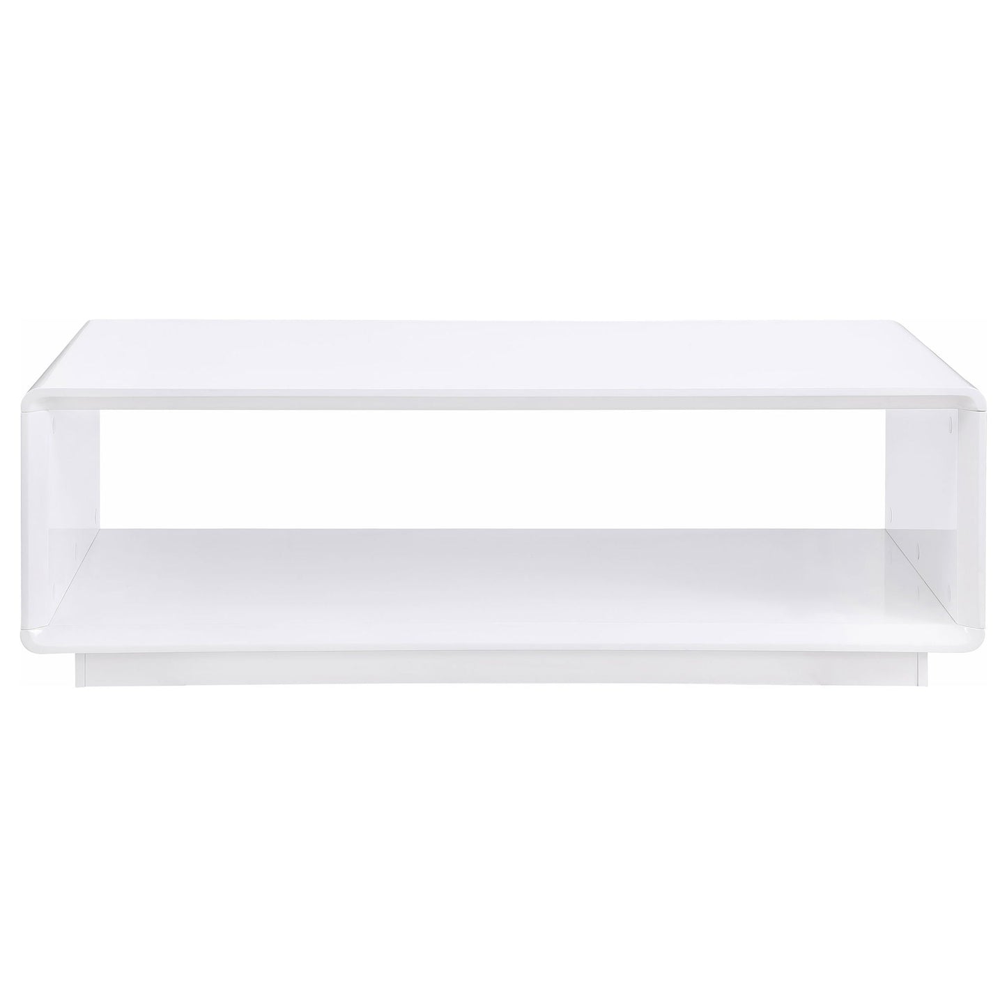 Fletcher - 2 Piece Coffee And End Table Set - Gloss White
