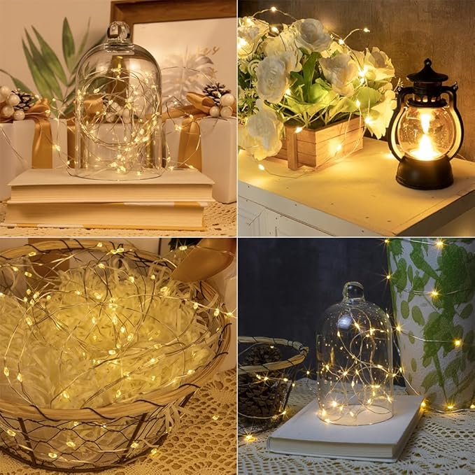 Fairy Lights Plug in,400FT 1200 LEDs Waterproof Led String Lights,Twinkle Light with 8 Modes Remote for Outdoor Indoor Christmas Wedding Birthday Garden Party Decorations,Warm White
