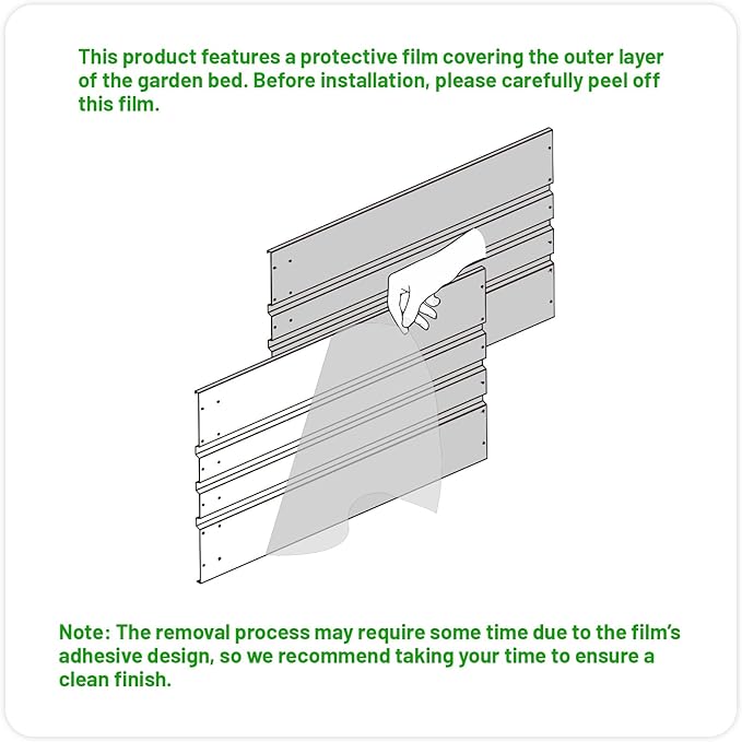 SnugNiture Galvanized Raised Garden Bed 6x3x2FT Outdoor Large Metal Planter Box Steel Kit for Planting Vegetables, Flowers