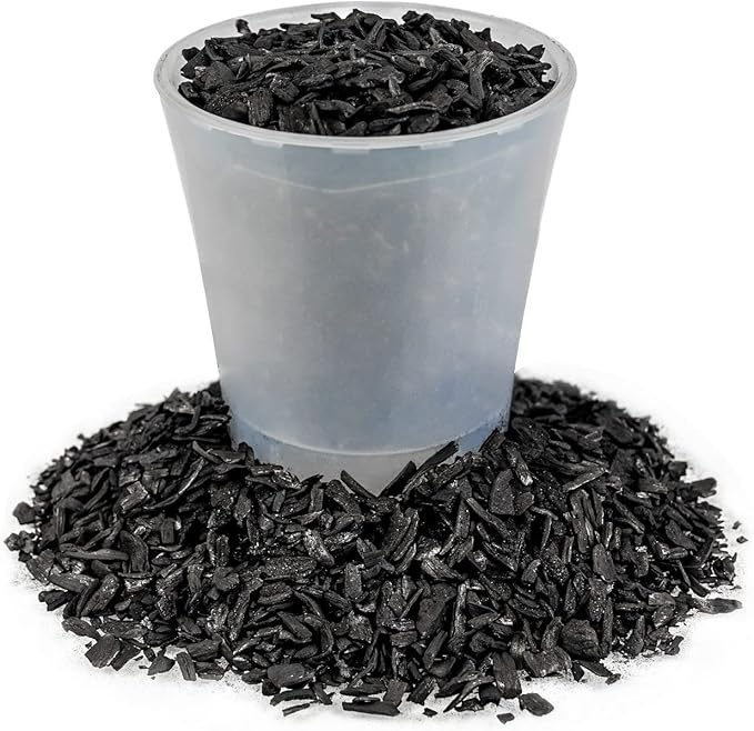 Horticultural Charcoal for Indoor Plants [4-Quart Bag] Black Diamond Soil Amendment for Orchids, Terrariums, and Gardening
