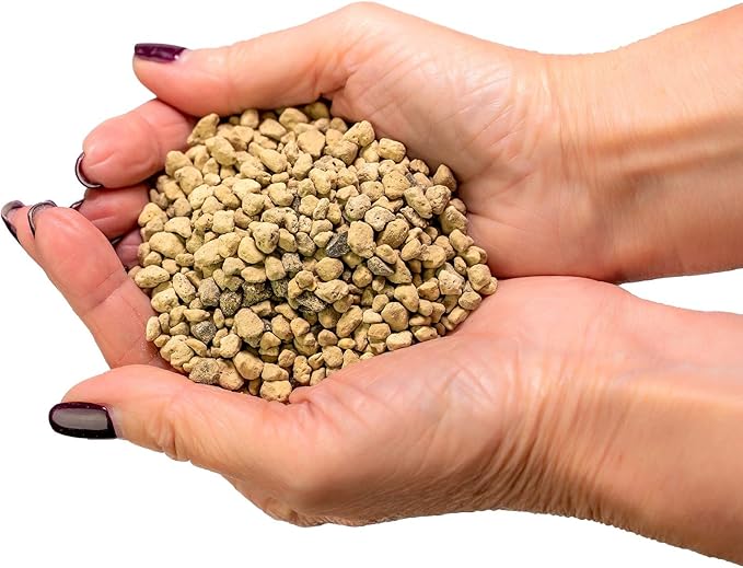 Pure Hard Akadama for Bonsai/Succulent Soil - (3mm-6mm) Small Grain for Cactus, Bonsai Plants Soil Amendment, Prevent Over Water, Provides Optimal Water Retention, Fast Drainage (2 Quart)