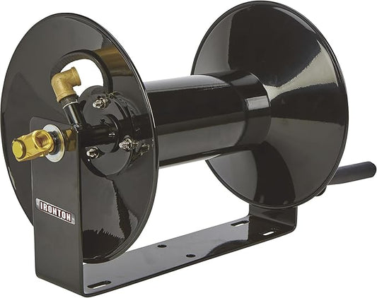 Ironton Air Hose Reel - holds 3/8in. x 100ft. Hose