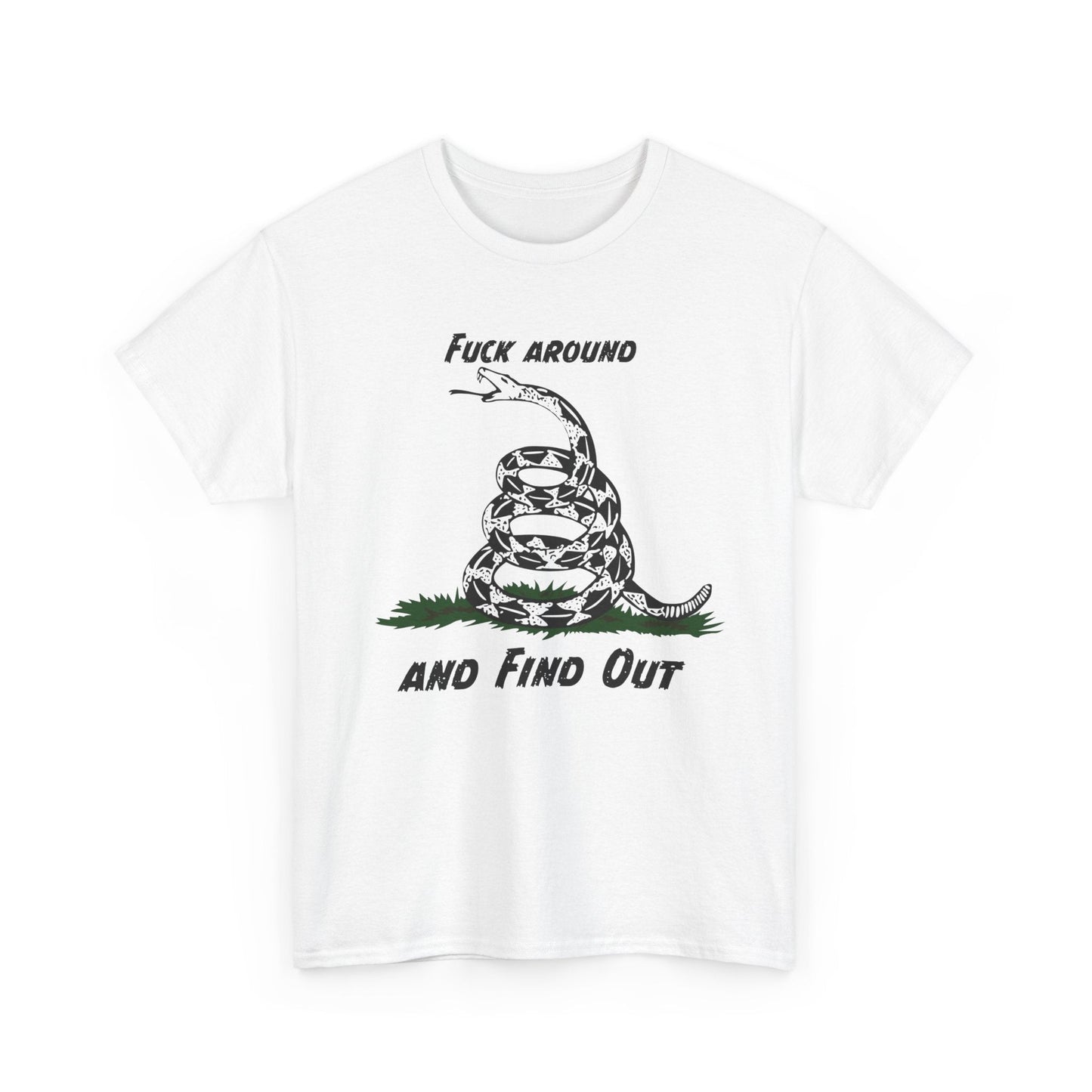 Walton & Johnson: FAFO Gadsden T-Shirt - 4LibertyShop.com