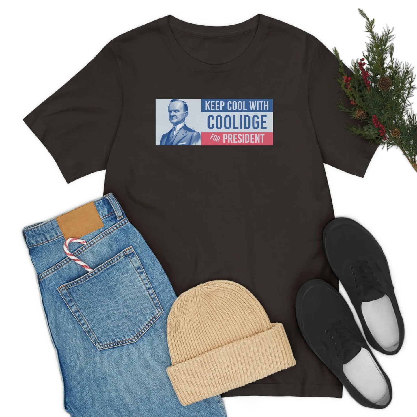 Keep Cool With Coolidge For President Calvin Coolidge T-Shirt