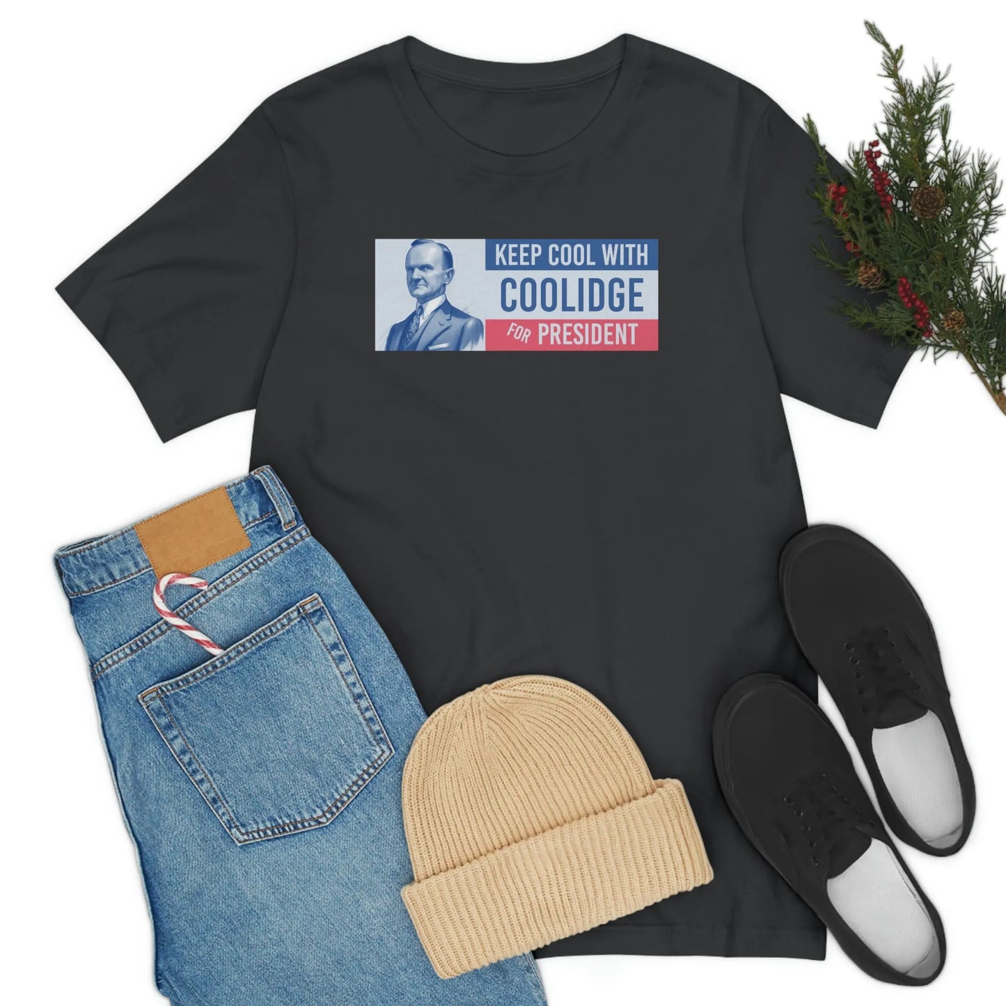 Keep Cool With Coolidge For President Calvin Coolidge T-Shirt