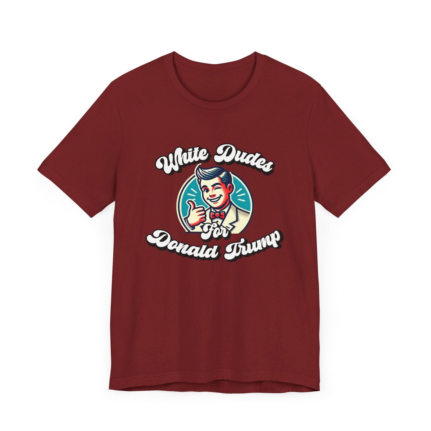 Walton & Johnson: White Dudes For Donald Trump T-Shirt - 4LibertyShop.com