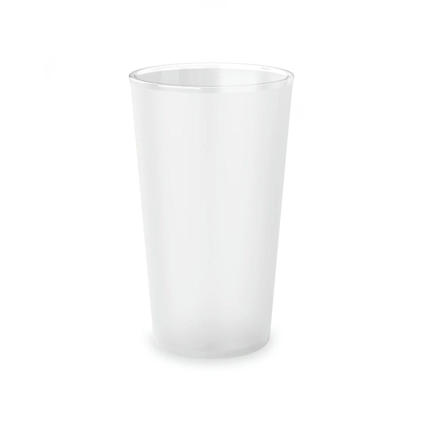 Don't Tread On Me Gadsden Frosted Pint Glass, 16oz - 4LibertyShop.com