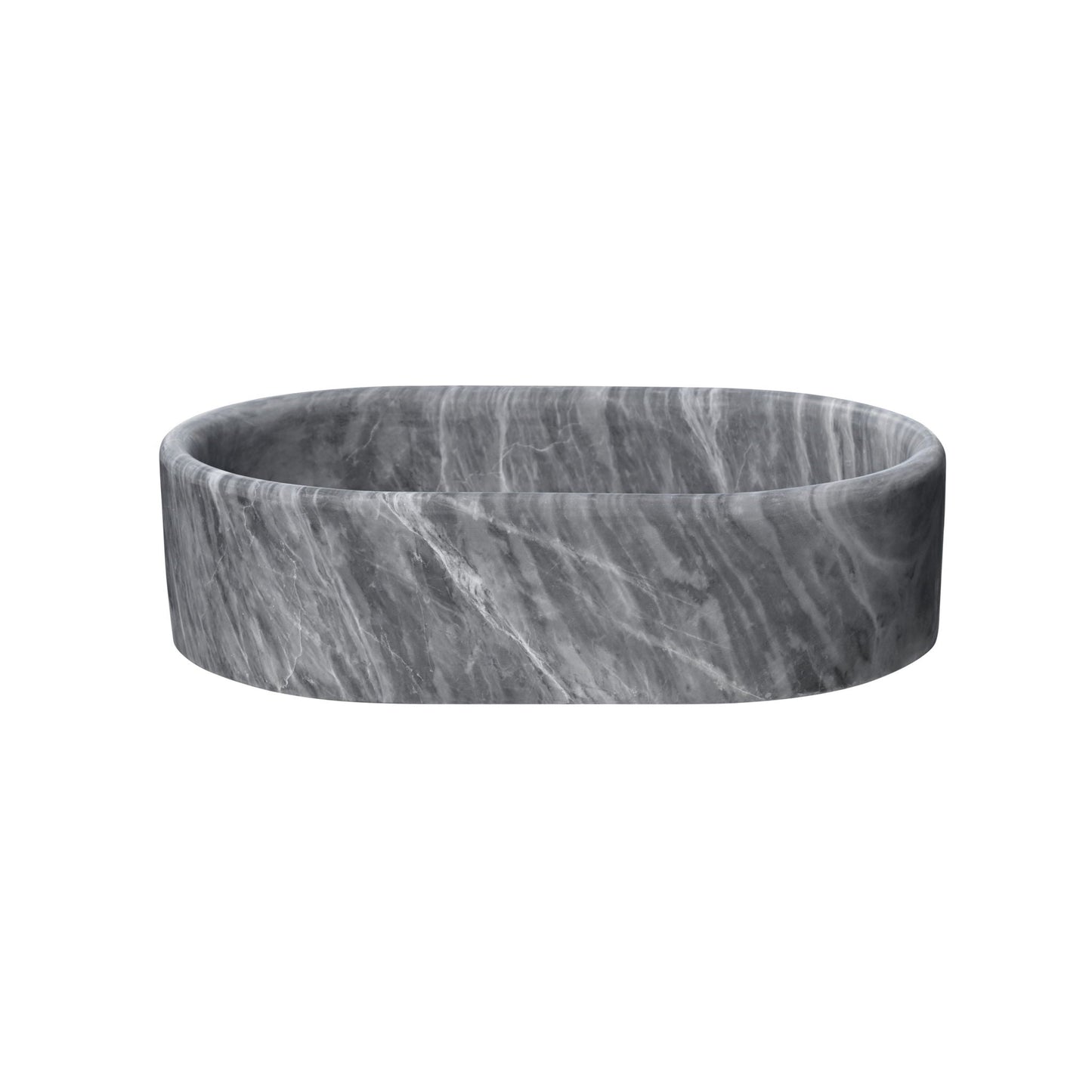 Bathroom Vessel Sink, Semi Polished Surface
