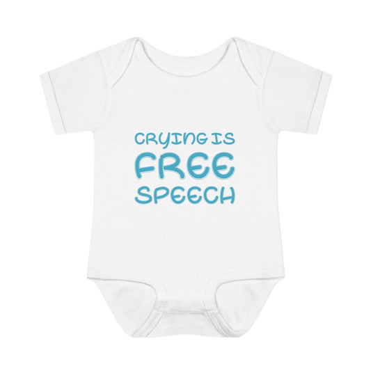 Crying is Free Speech Onesie