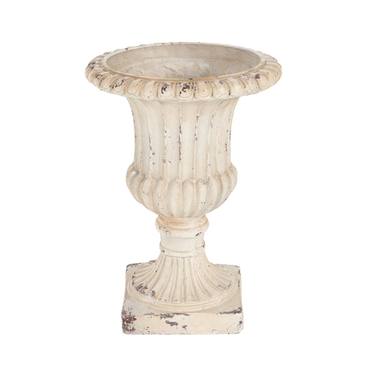 MGO Garden Urn, Antique White, 19.25'' H