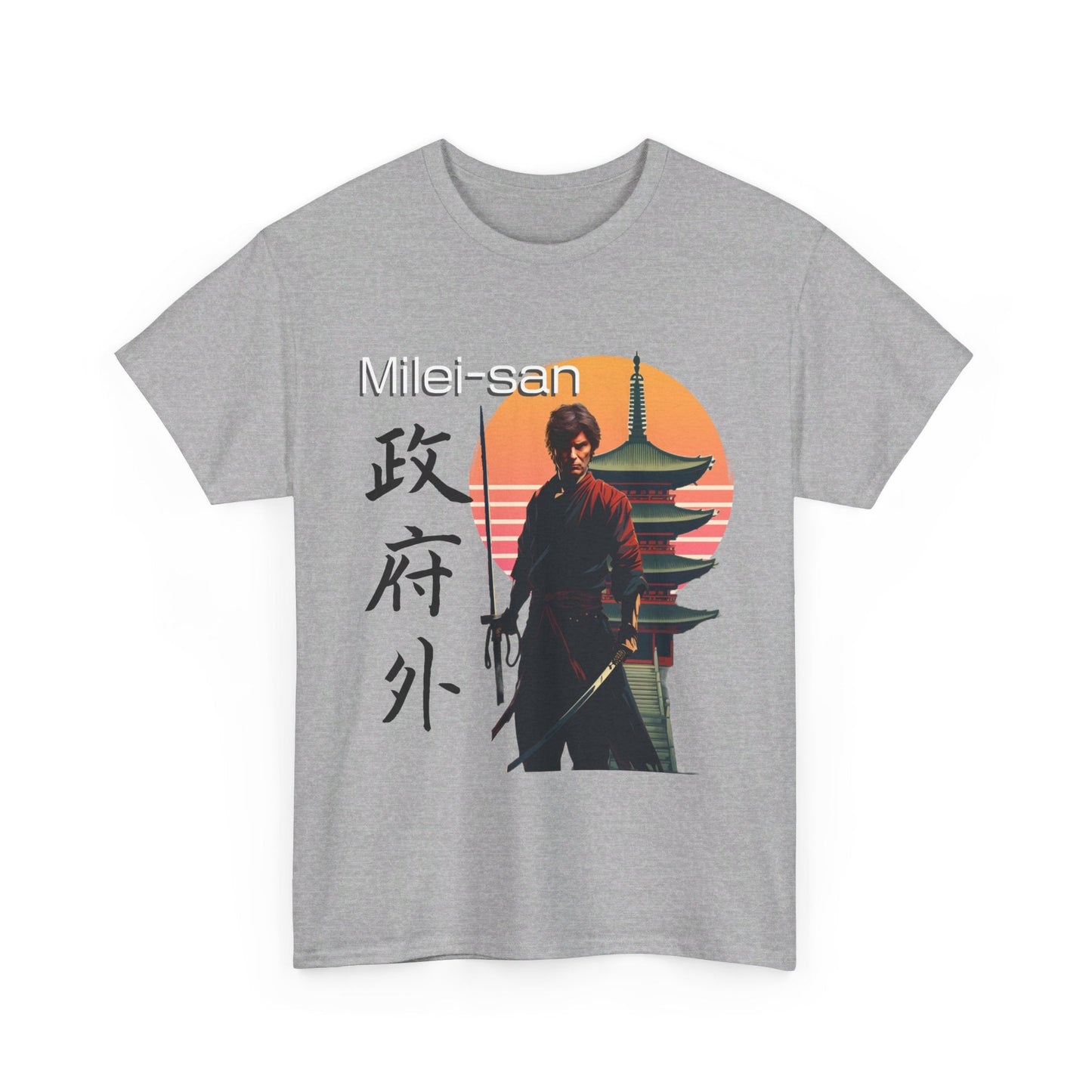 Shogun of Liberty: Milei-San Samurai Shirt - 4LibertyShop.com