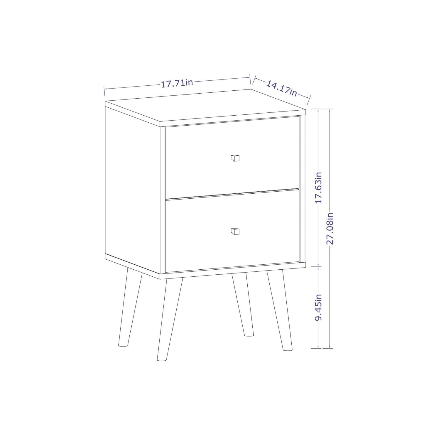 Liberty - Nightstand 2 Drawers