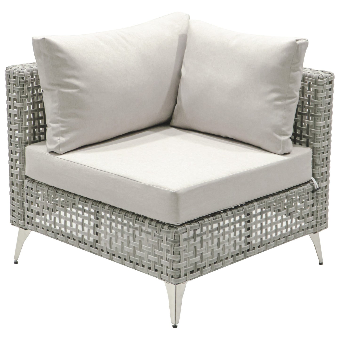 K&K Patio 8-Piece Patio Furniture Set with 43" Fire Pit Table