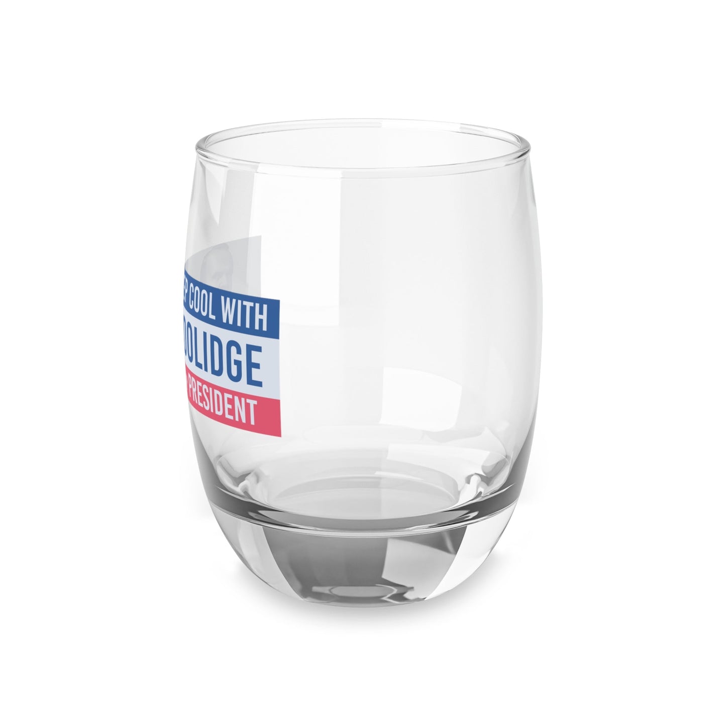 Cool with Coolidge Whiskey Glass - 4LibertyShop.com