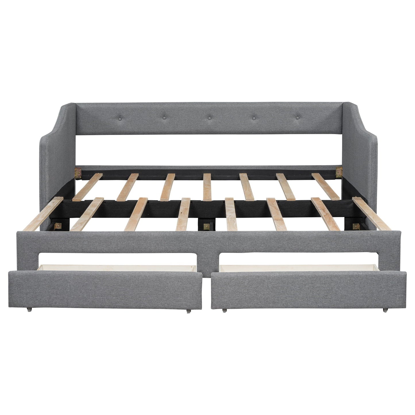 Upholstered Daybed With 2 Drawers