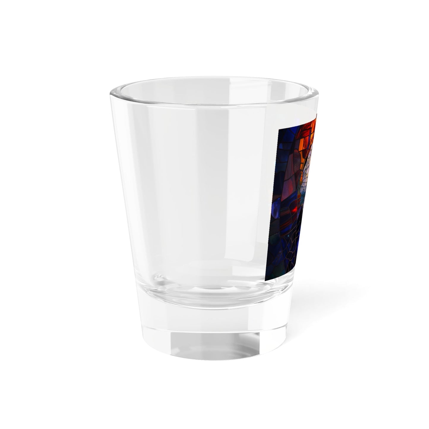 John Adams Stained Glass Shot Glass, 1.5oz