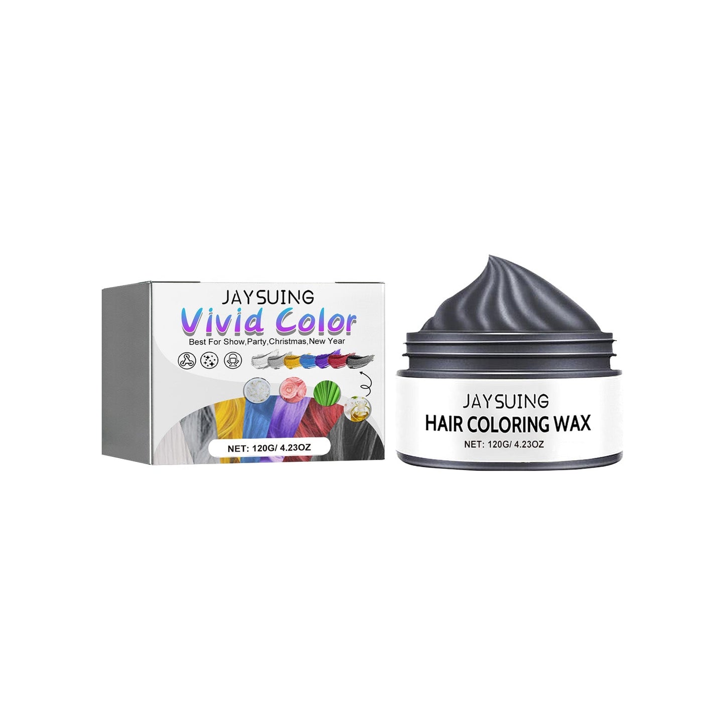 Hair Cream, Covering White Hair, Easy Coloring, Non-Dampening, Tide Color Beauty Hair Cream