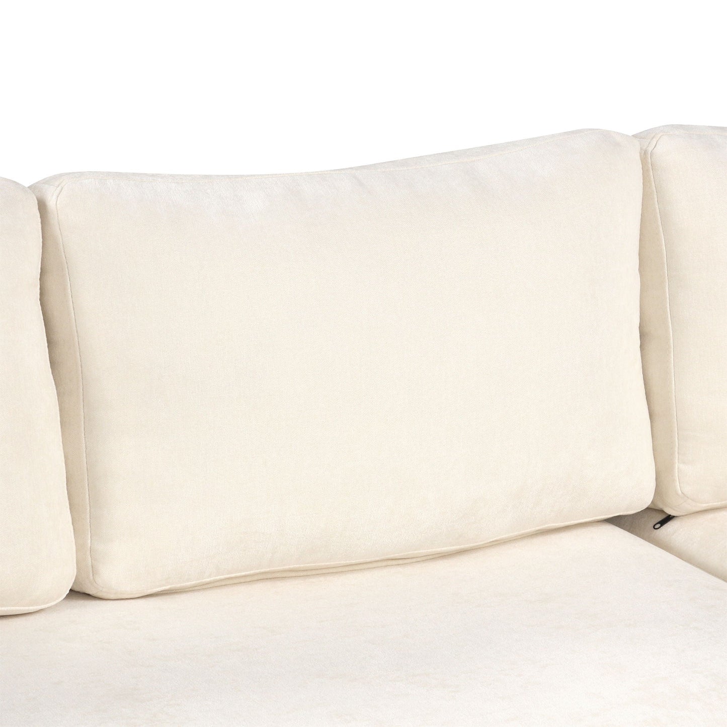 Sectional Sofa Upholstered Sofa Couch With Reversible Armrests For Living Room